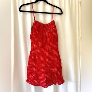 Red Princess Polly Mini Dress